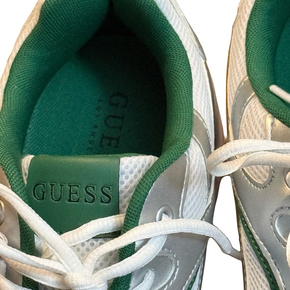 GUESS Green and Silver Sneakers - Picture 4 of 7